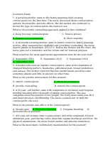 Sample Licensure Exam Part 2.doc